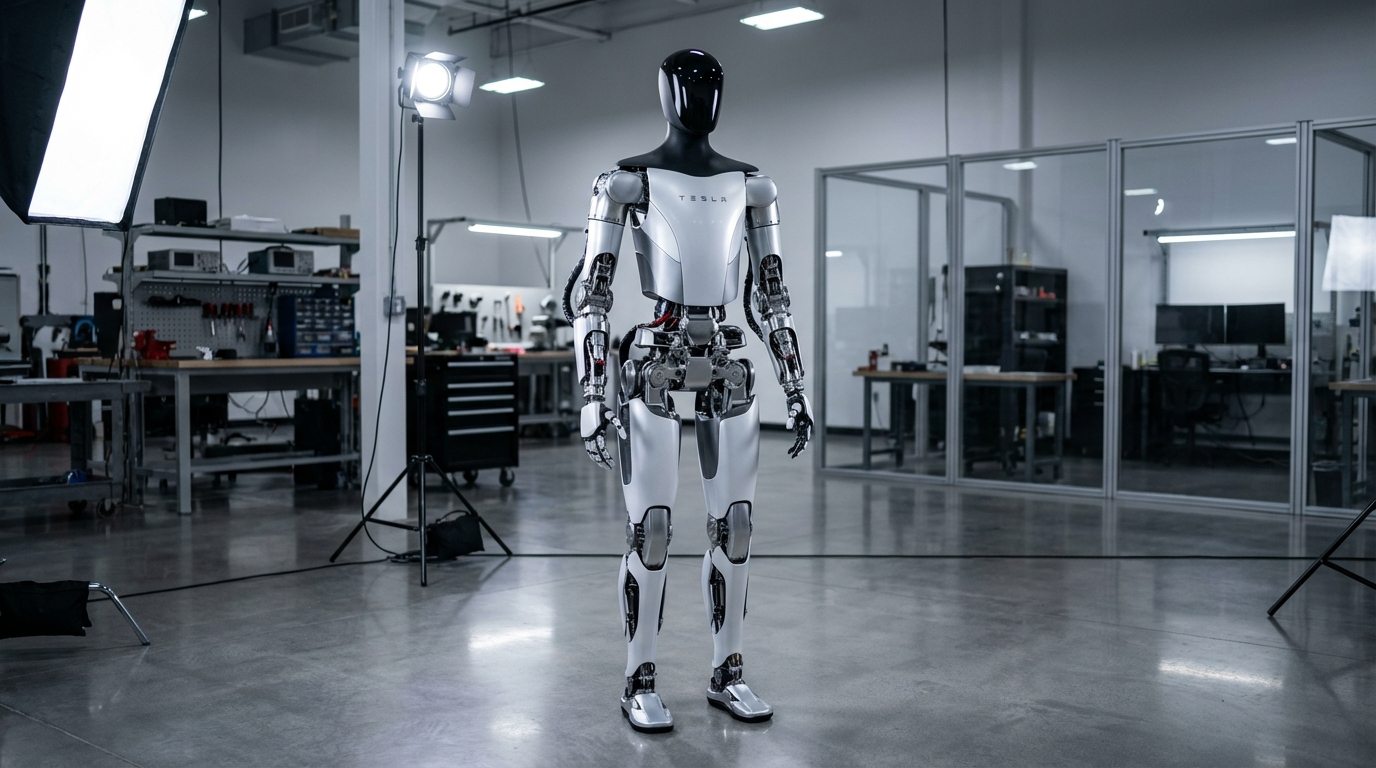 Tesla anuncia o robô humanoide Optimus para automação residencial e industrial até 2027