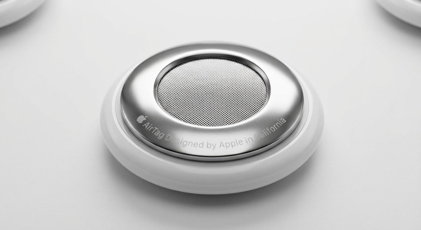 Apple lança novo AirTag com alto-falante 50% mais potente para facilitar localização