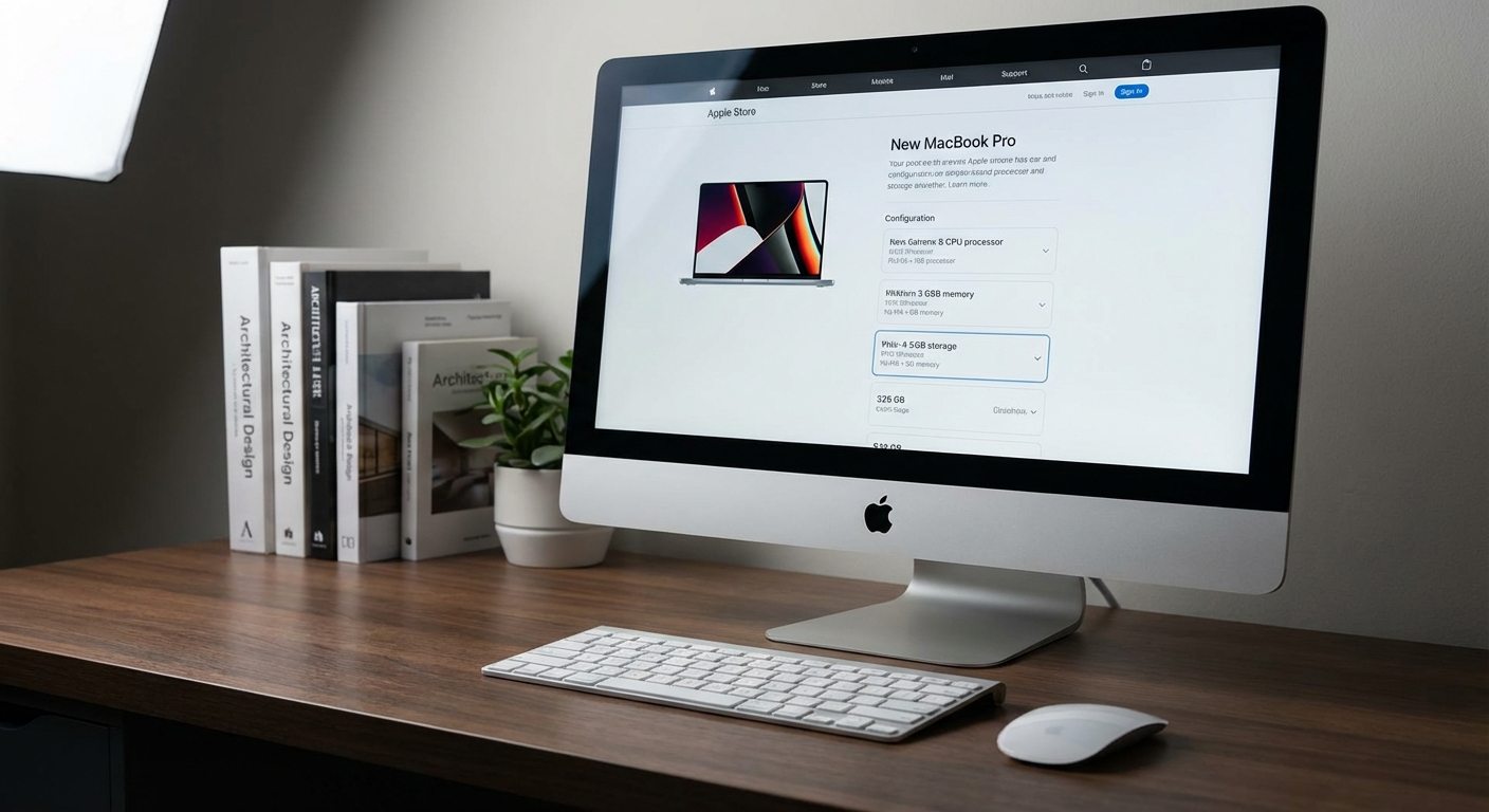 Apple muda compra online do Mac e foca em customização pós-compra