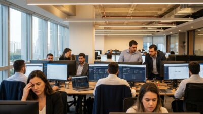 Acelerada automação do trabalho branco no Brasil exige preparo urgente dos profissionais