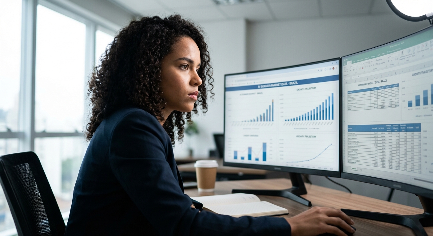 Bolha digital: Valorização dos domínios AI pode estagnar no Brasil 56 Desafios e Riscos na Valorização dos Domínios em Inteligência Artificial no Brasil