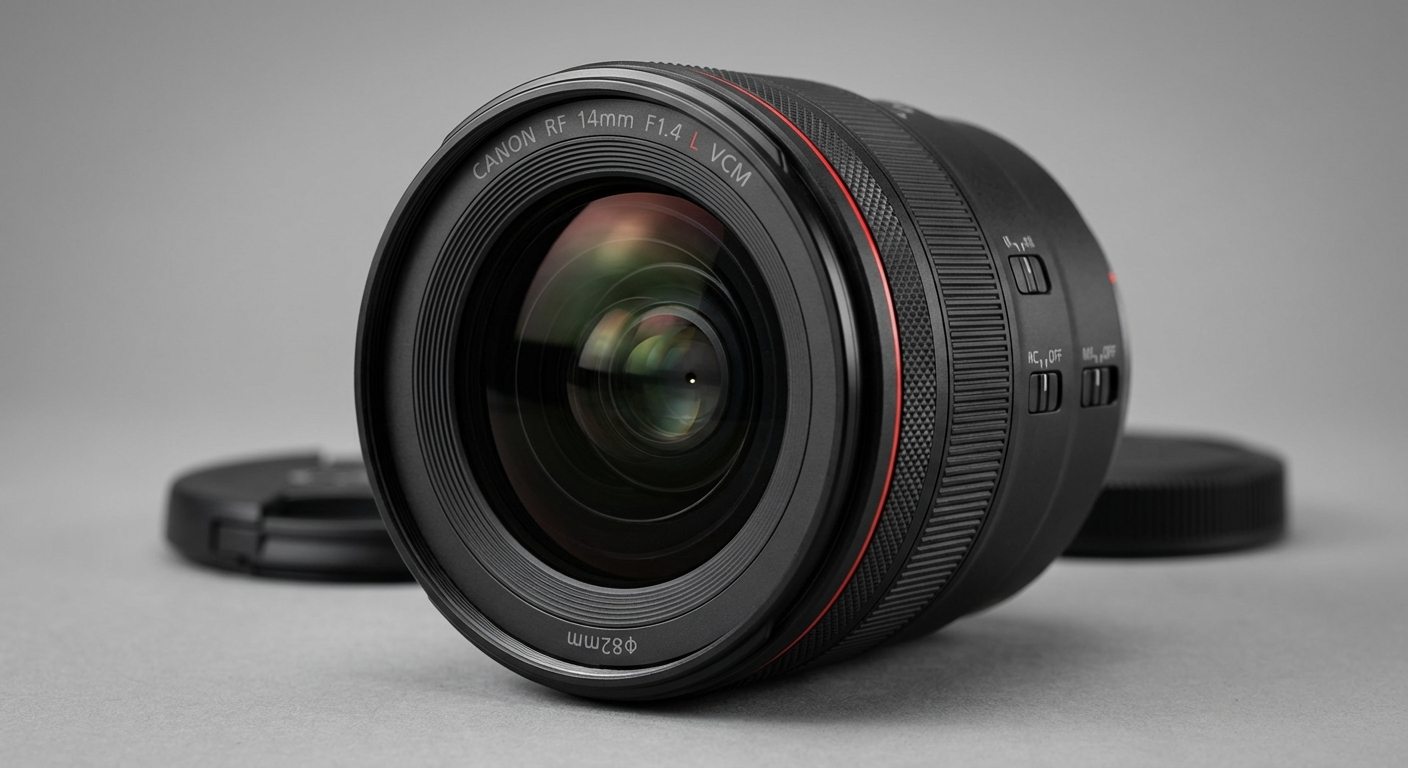 Canon lança lente ultra grande-angular RF 14mm f/1.4L VCM com estabilização avançada