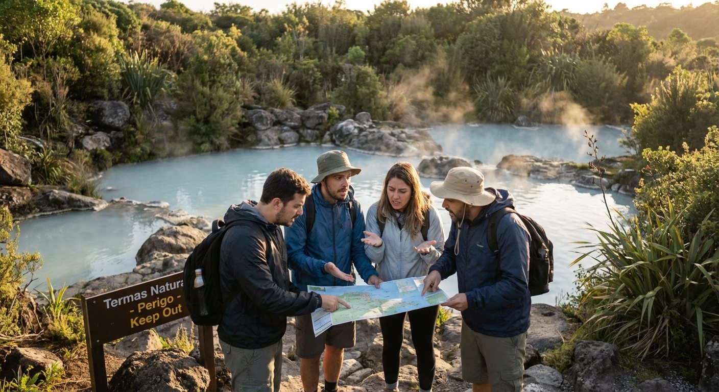 Desinformação gerada por IA sobre fontes termais brasileiras preocupa turistas e setor de turismo