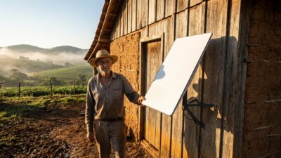 Corte de preço da Starlink no Brasil traz avanços e desafios para internet rural