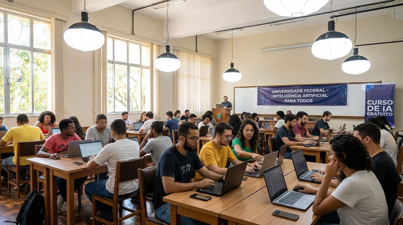 Cursos gratuitos de IA no Brasil enfrentam barreiras estruturais ignoradas 34 Barreiras estruturais limitam acesso a cursos gratuitos de IA no Brasil