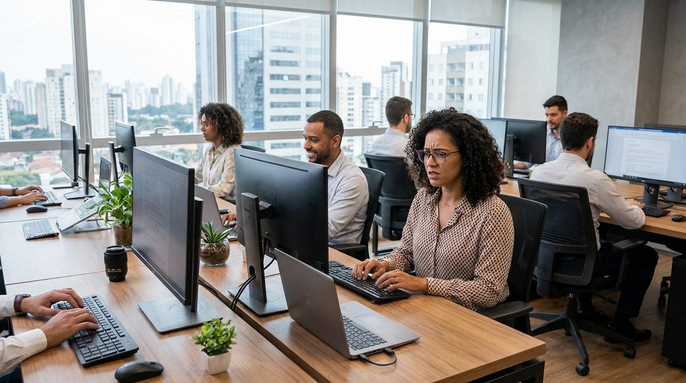 Desafios da automação das tarefas brancas no Brasil: mercado despreparado e riscos sociais