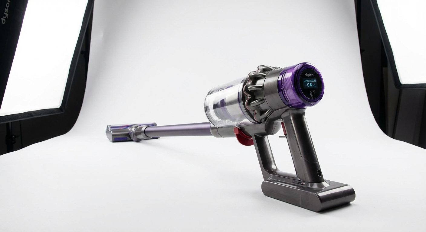 Dyson lança aspirador sem fio mais fino e leve do mercado