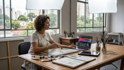 Inteligência Artificial revoluciona a arte brasileira e gera debate sobre direitos autorais