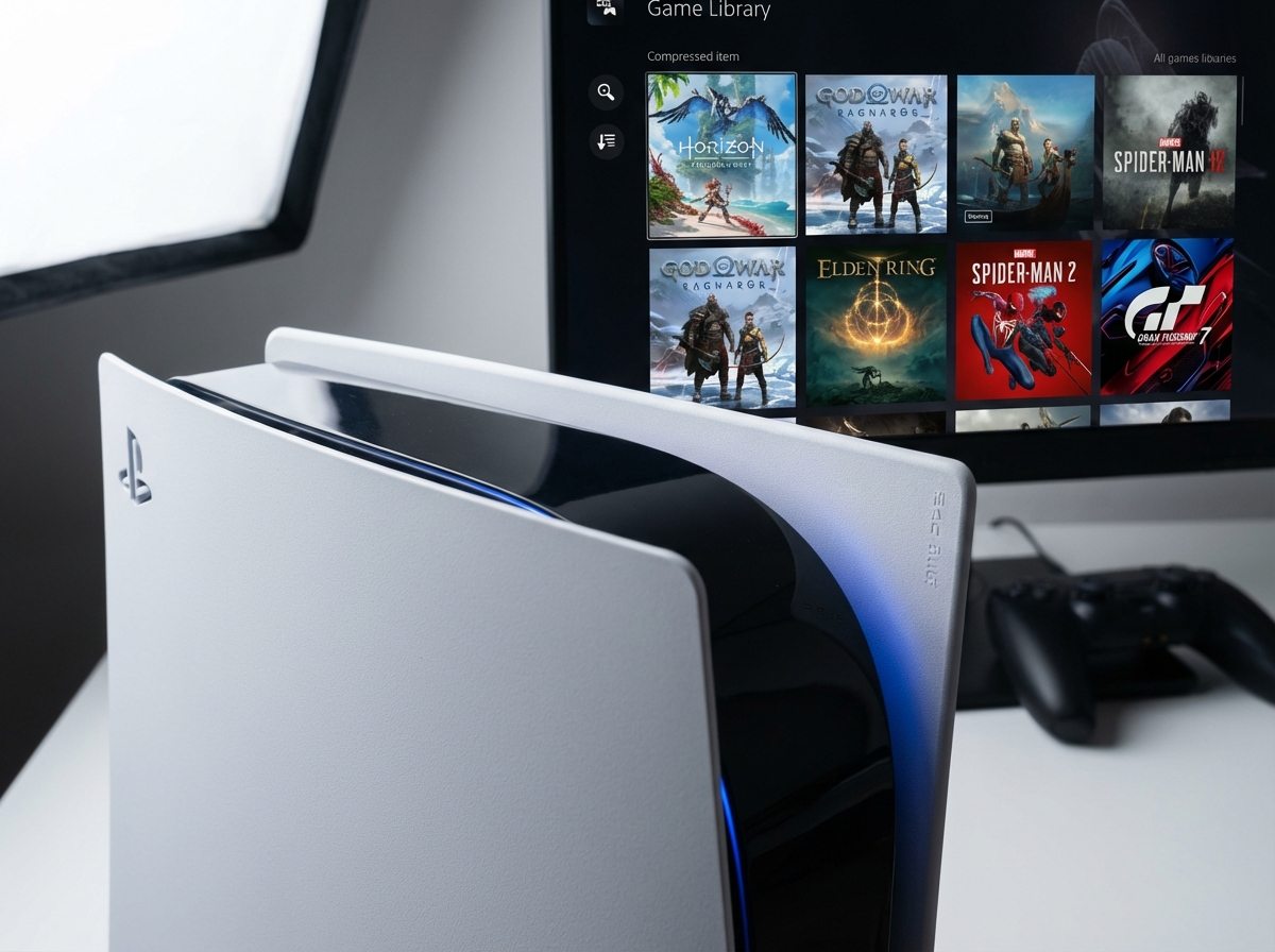 Sony lança tecnologia revolucionária de compressão para jogos no PS5 e PS6