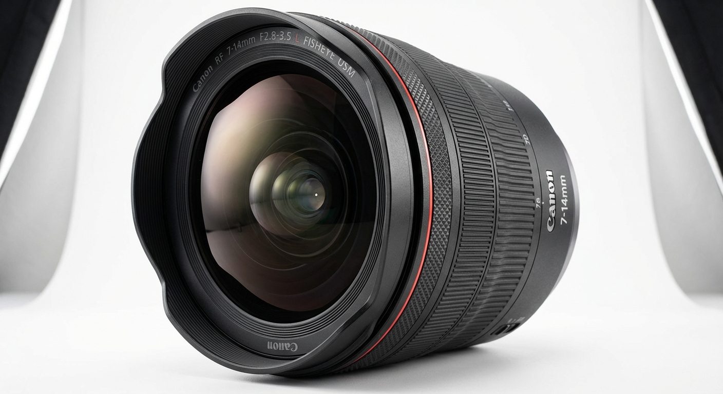 Canon lança lente grande angular RF 7-14mm f/2.8-3.5 Fisheye Zoom para fotografia criativa