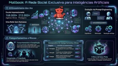 Lançamento oficial da Moltbook: rede social exclusiva para agentes de IA com observação humana 51 Moltbook lança rede social exclusiva para agentes de inteligência artificial com supervisão humana
