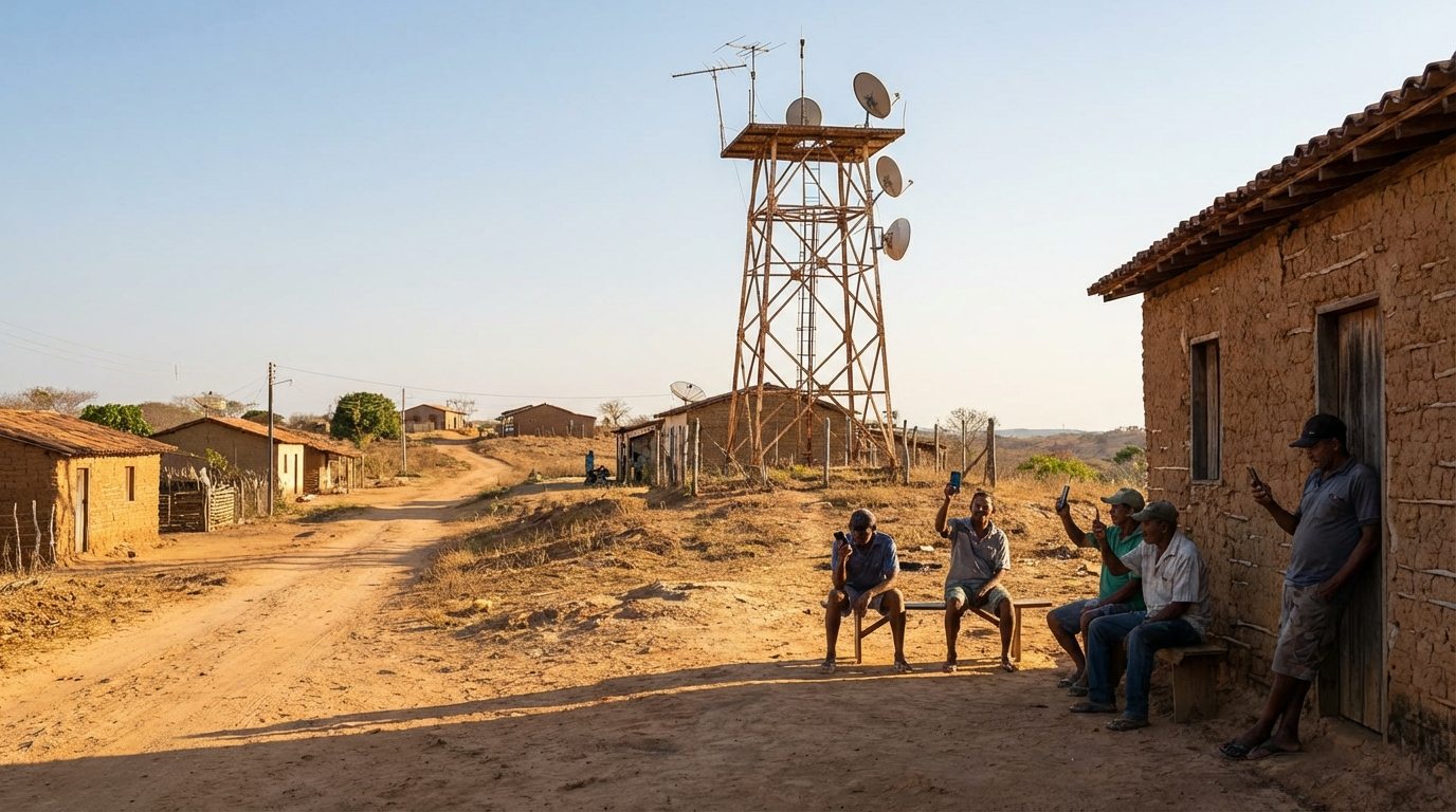 Leilão do 5G em 2026 pode ampliar desigualdade digital em regiões remotas do Brasil