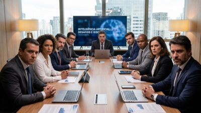 Lideranças brasileiras subestimam desafios da IA e aumentam risco de atraso competitivo 42 Lideranças brasileiras subestimam desafios da IA e aumentam risco de atraso competitivo