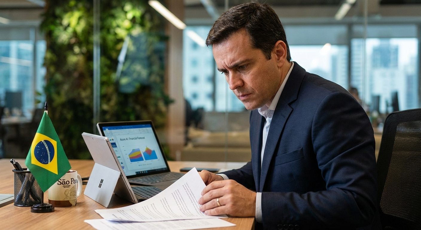 Microsoft e IA: Até quando os brasileiros vão suportar a instabilidade nos lucros? 36 Instabilidade financeira dos investimentos da Microsoft em IA gera dúvidas no Brasil