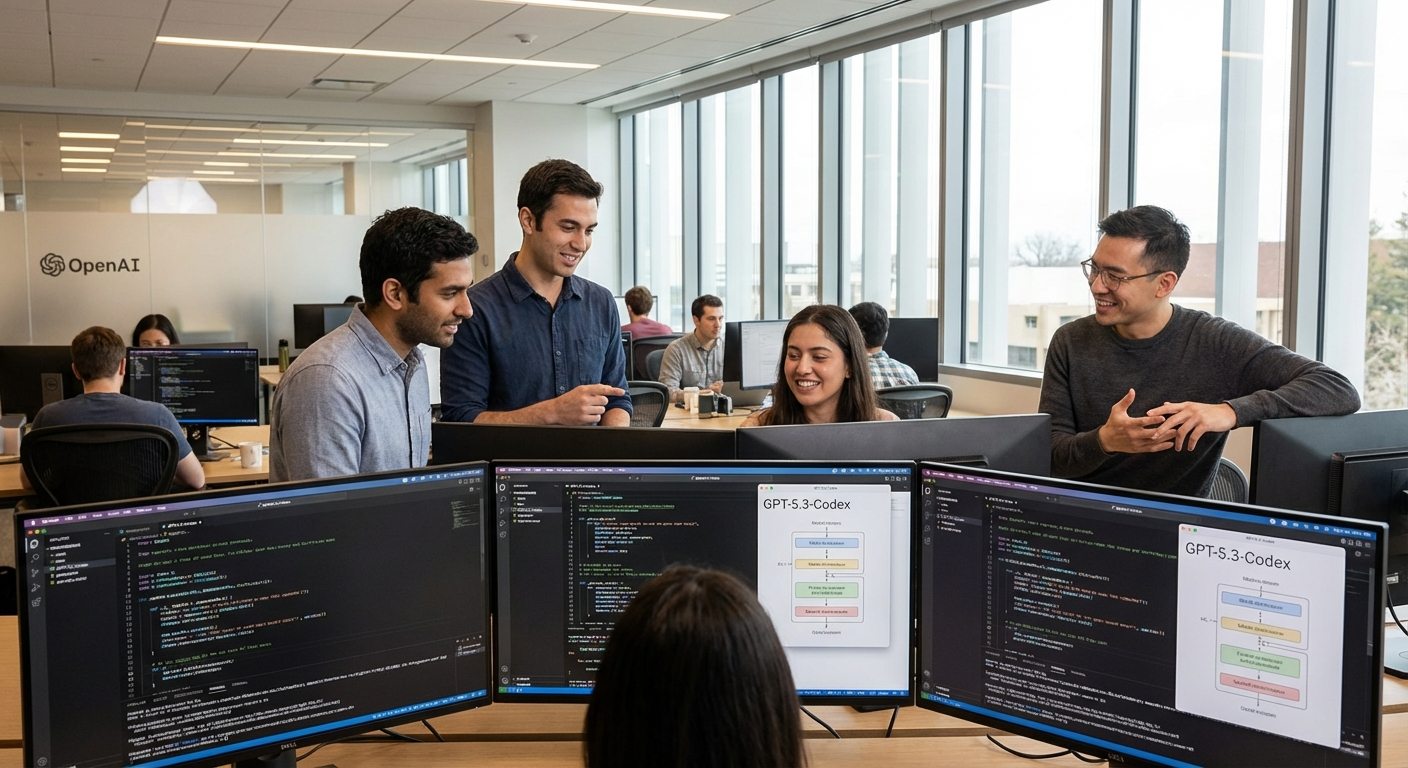 OpenAI lança GPT-5.3-Codex com auto-desenvolvimento para revolucionar programação
