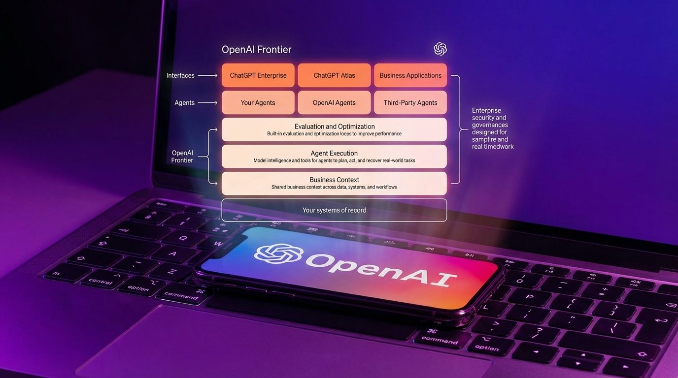OpenAI lança plataforma Frontier para automação inteligente com agentes de IA autônomos