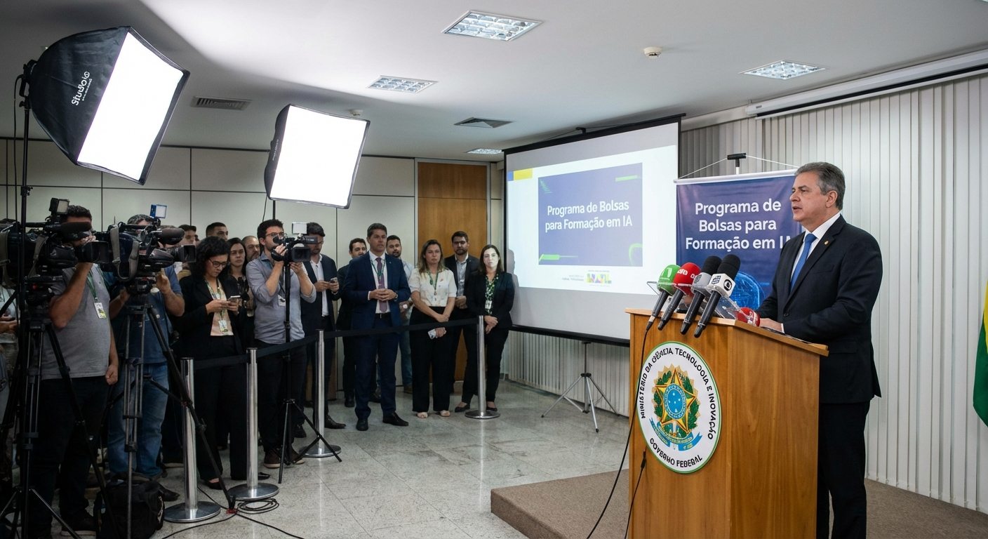 Governo lança 5 mil bolsas gratuitas para formação técnica em Inteligência Artificial