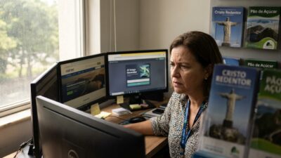 Por que o conteúdo falso de turismo gerado por IA pode prejudicar o setor no Brasil? 47 Cresce o uso de inteligência artificial para gerar conteúdo falso e desafiar o turismo brasileiro