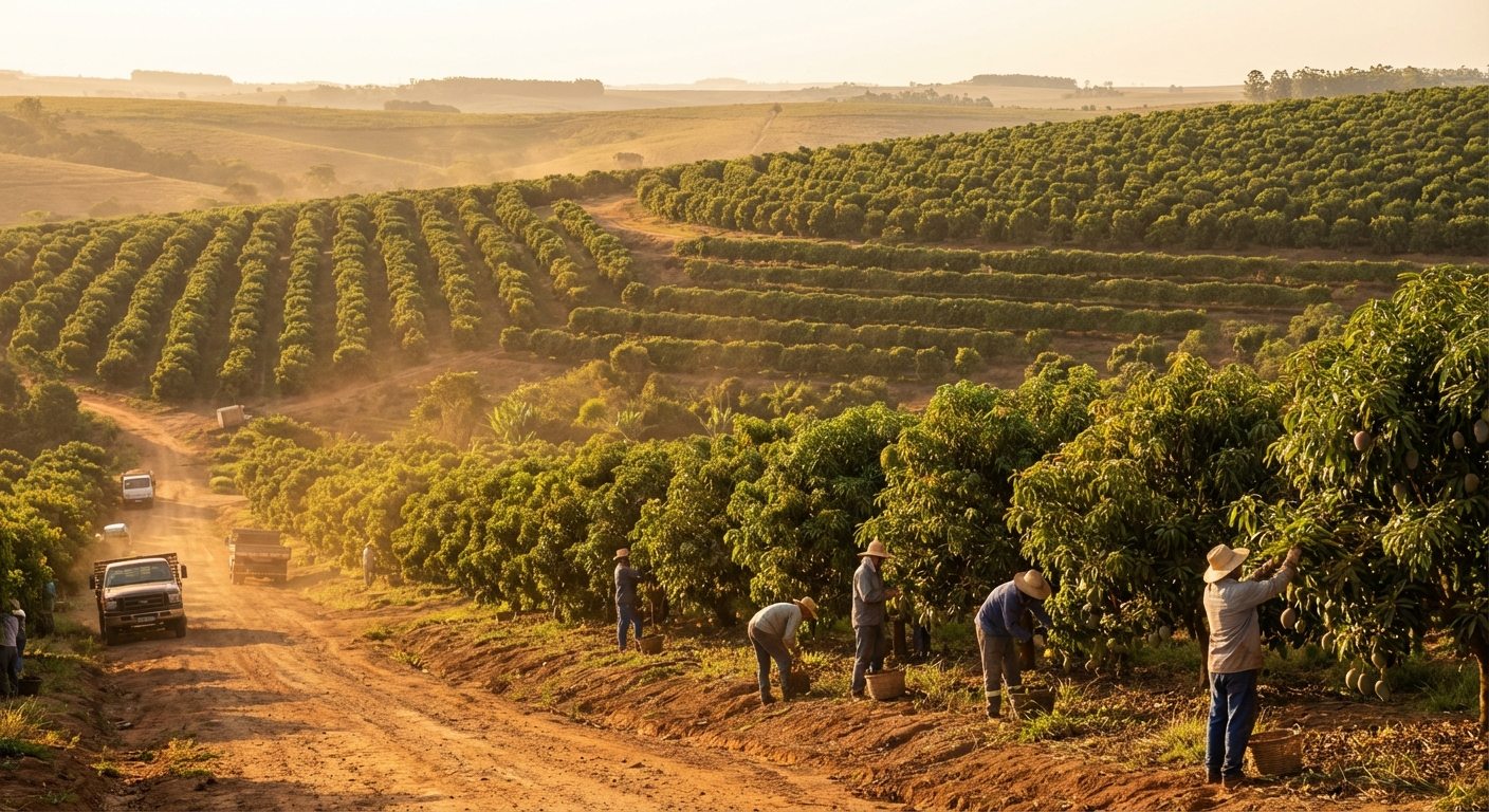 Maior fazenda de frutas do Brasil enfrenta desafios ambientais, econômicos e tecnológicos
