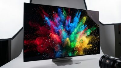 Samsung Display lança QD-OLED Penta-Tandem com tecnologia de brilho superior por preço a definir 49 Samsung lança tecnologia QD-OLED Penta-Tandem para TVs e monitores premium