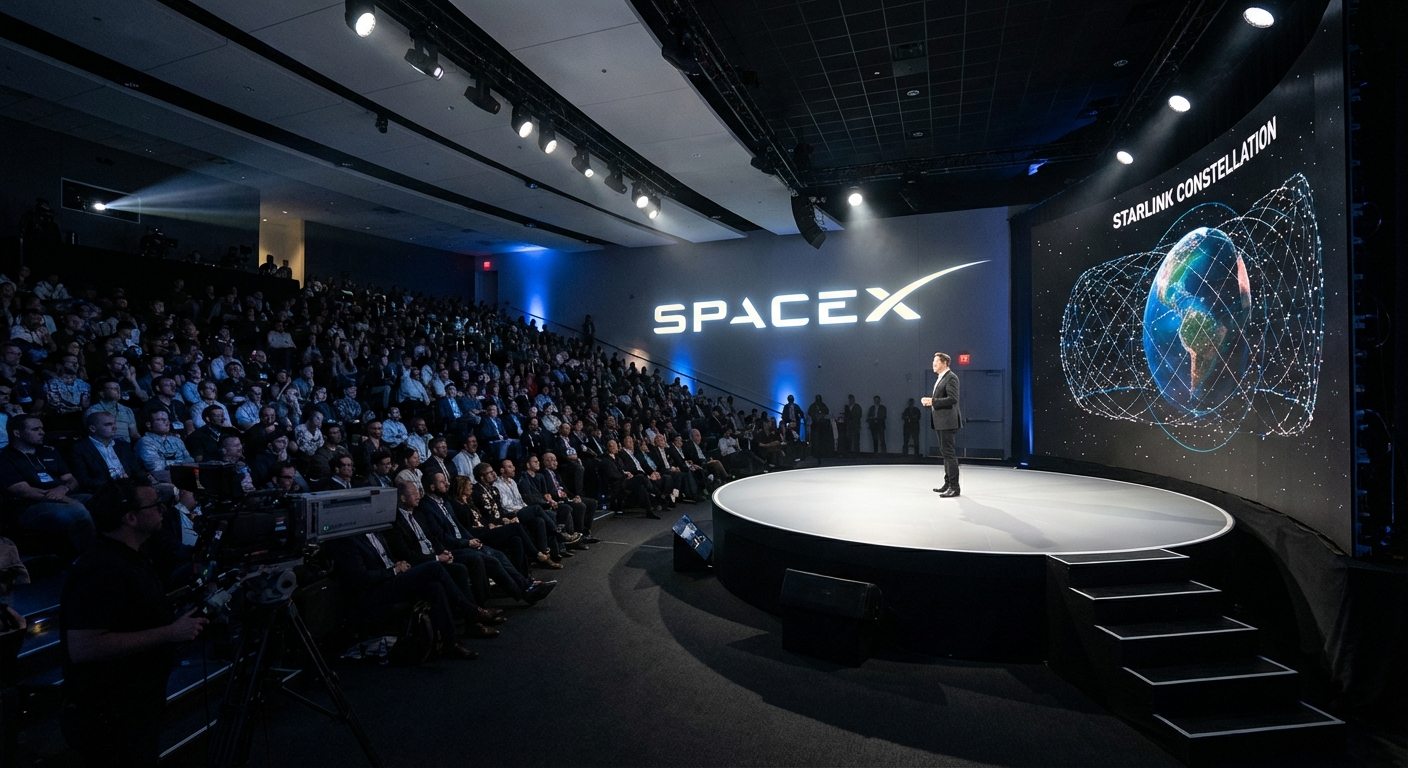 SpaceX planeja lançar 1 milhão de satélites para suportar inteligência artificial na nuvem