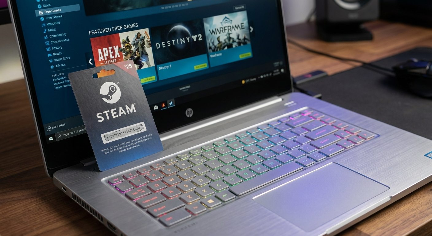 Steam oferece 4 jogos grátis por semana com resgate limitado, preço R$0 12