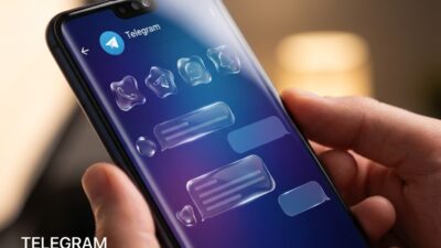 Telegram lança nova interface para Android com tecnologia Liquid Glass