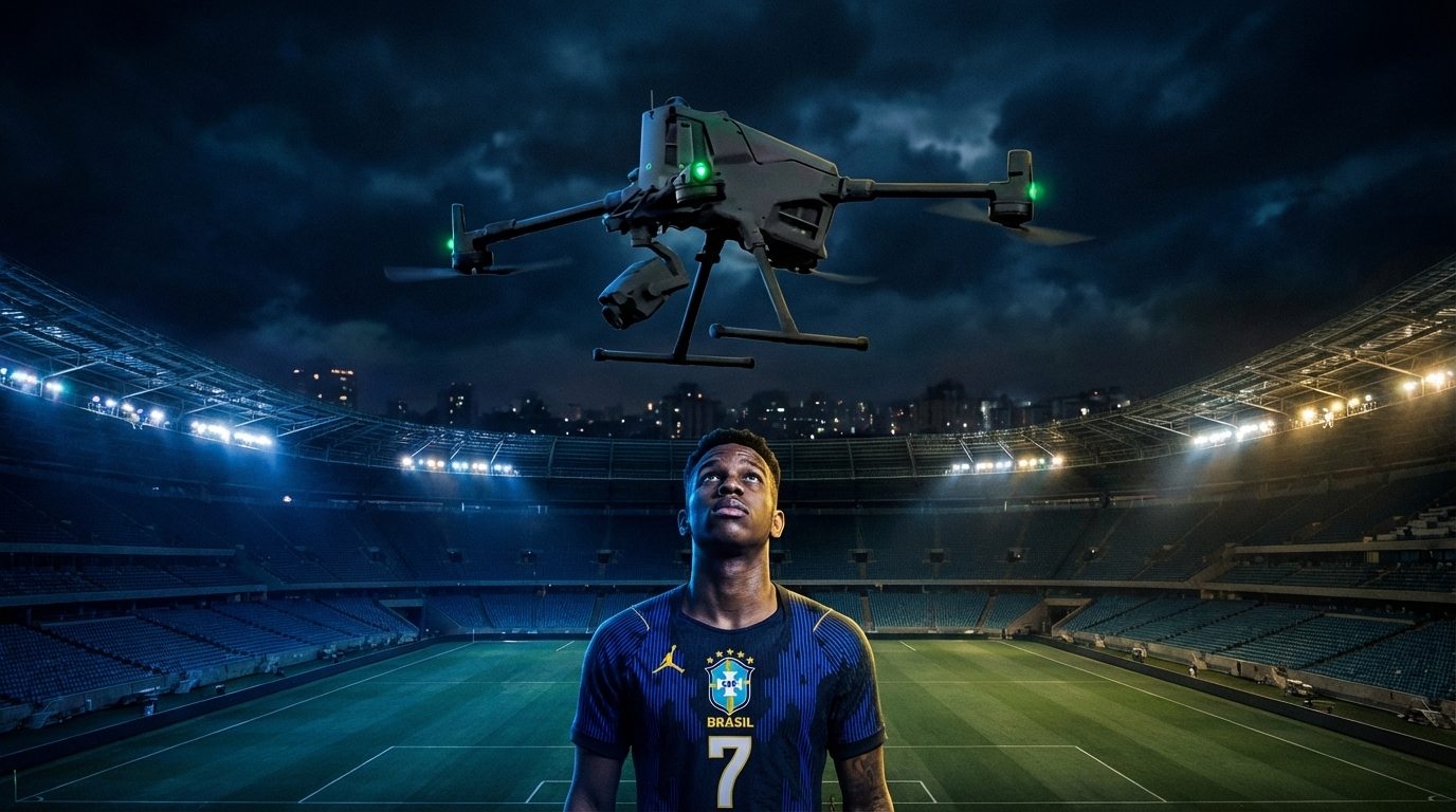 Drone inteligente da PMDF revoluciona operações policiais no Distrito Federal