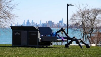 Robô imortal com autonomia pós-dano continua andando mesmo quebrado, marca desconhecida 44 Robô imortal: tecnologia que garante autonomia para robôs mesmo após danos