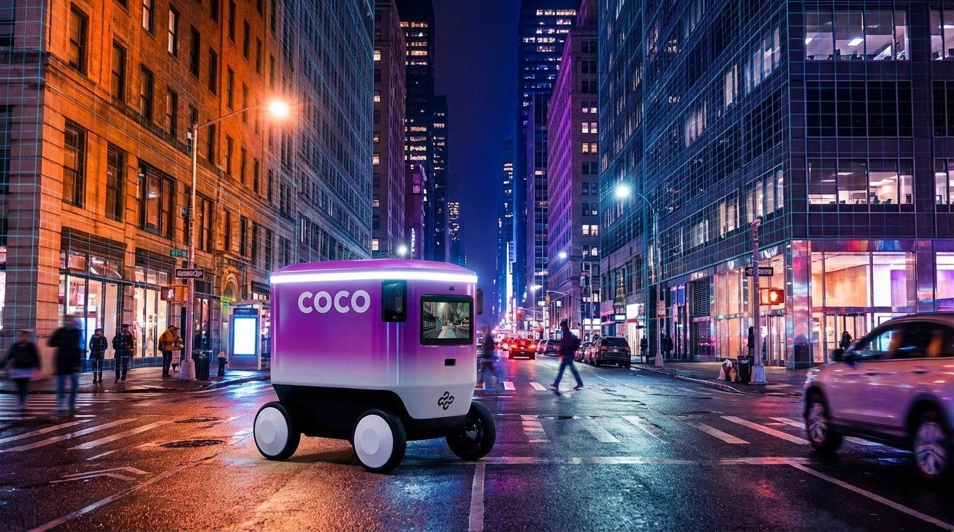 Robôs de delivery autônomos com IA treinada por jogadores revolucionam entregas no Brasil