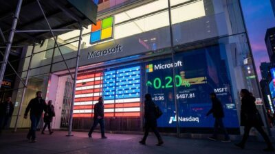 Valorização da Microsoft destaca bolha tecnológica no mercado brasileiro 42 Microsoft no Brasil: riscos de bolha tecnológica preocupam investidores locais